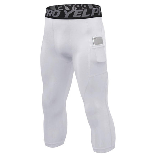 Queerier Men‘s Compression Pants Workout Leggings Baselayer Cool Dry Running Tights for Sports Yoga